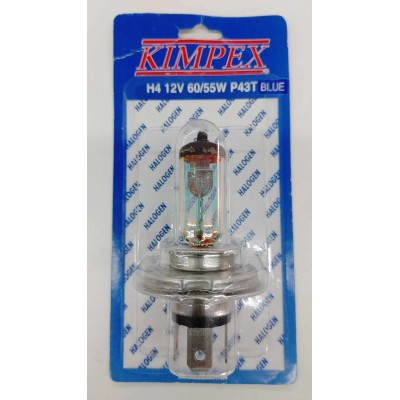 Kimpex H4/9003/HB2 Halogen Bulb Blue 